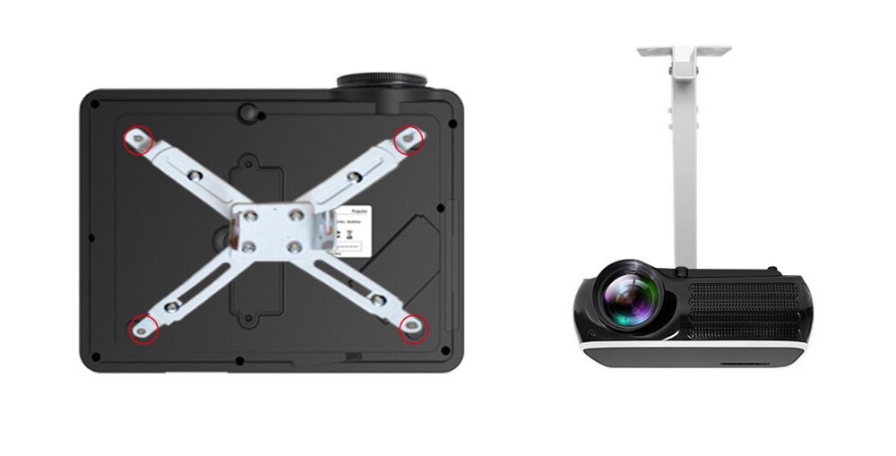 REAL TV M8S Full HD 1080P Projector 4K 7000 Lumens Cinema Beamer REAL TV M8S Full HD 1080P Projector 4K 7000 Lumens Cinema Beamer