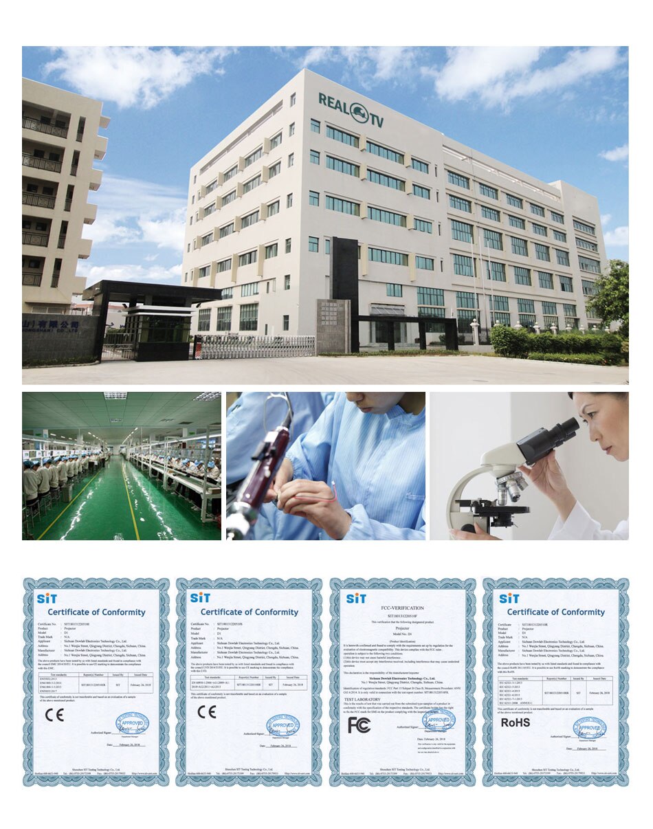 REAL TV M8S Full HD 1080P Projector 4K 7000 Lumens Cinema Beamer REAL TV M8S Full HD 1080P Projector 4K 7000 Lumens Cinema Beamer