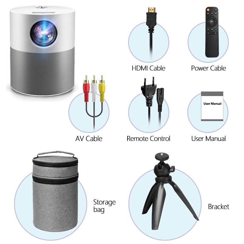 AUN ET40 Projector Full HD LED Beamer Android 9 MINI Projector 4k AUN ET40 Projector Full HD LED Beamer Android 9 MINI Projector 4k