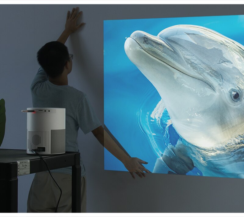 AUN ET40 Projector Full HD LED Beamer Android 9 MINI Projector 4k AUN ET40 Projector Full HD LED Beamer Android 9 MINI Projector 4k