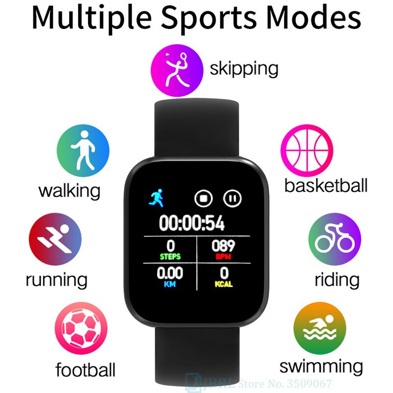 Smart Watch New Fashion Women Men Sport Watch