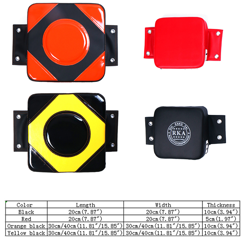 Faux Leather Wall Punching Pad Boxing Punch Target Training Sandbag Sports Dummy Punching Bag Fighter Martial Arts Fitness