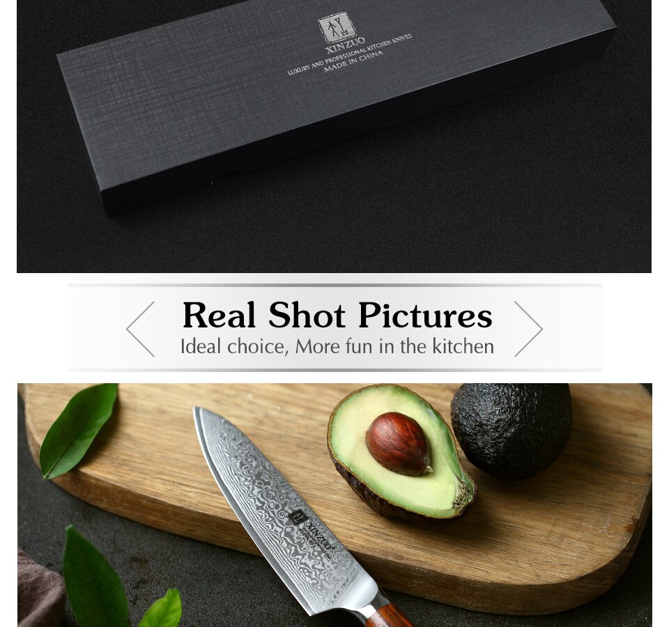 Kitchen Knife Sets Japanese forged Damascus