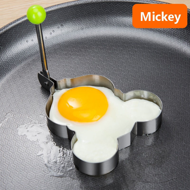 Stainless Steel 5Style Fried Egg Pancake Shaper Omelette