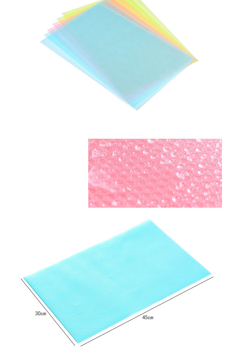4pcs/set Refrigerator Pad Antibacterial Antifouling Mildew