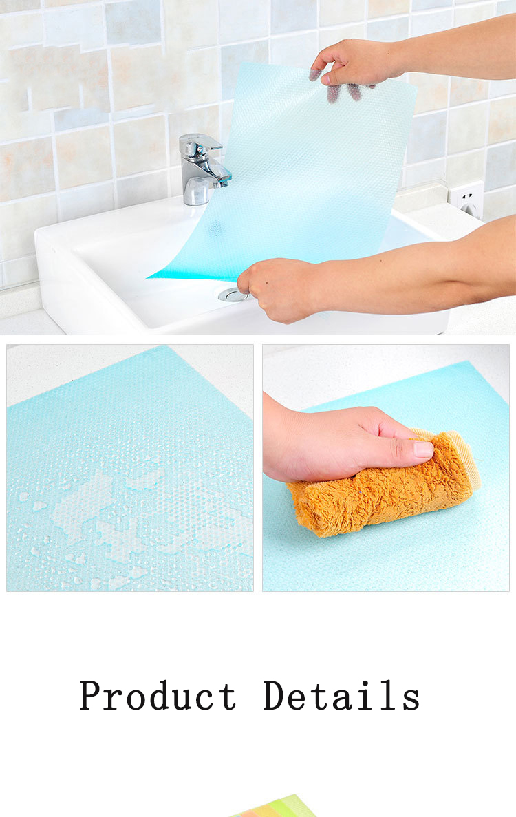 4pcs/set Refrigerator Pad Antibacterial Antifouling Mildew