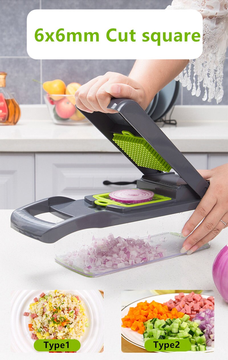 Multifunctional Vegetable Cutter Fruit Slicer Grater Shredders