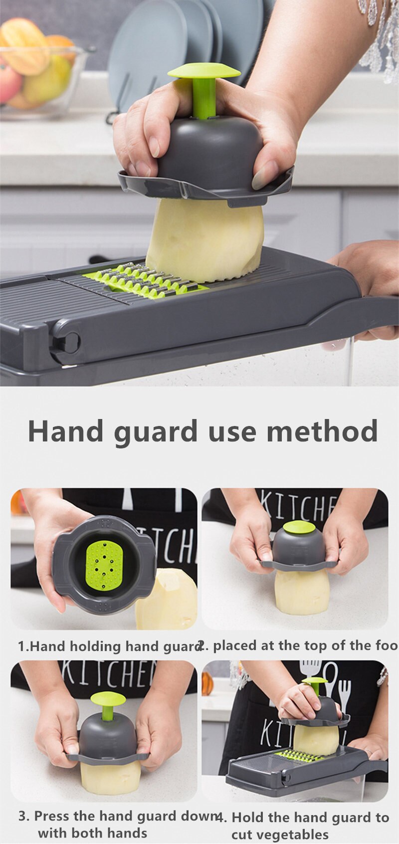 Multifunctional Vegetable Cutter Fruit Slicer Grater Shredders
