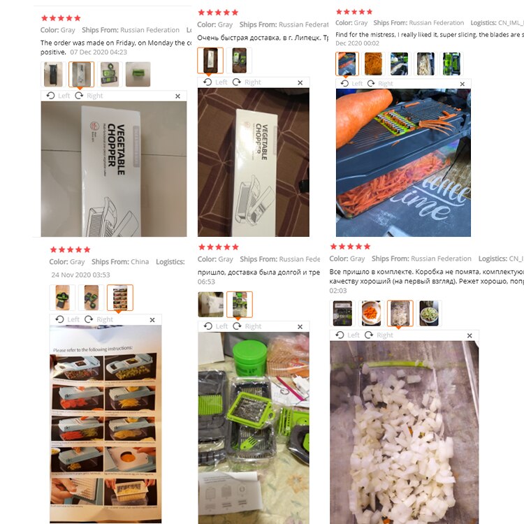 Multifunctional Vegetable Cutter Fruit Slicer Grater Shredders