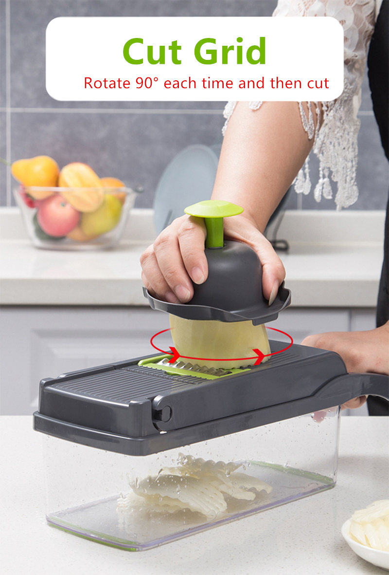 Multifunctional Vegetable Cutter Fruit Slicer Grater Shredders