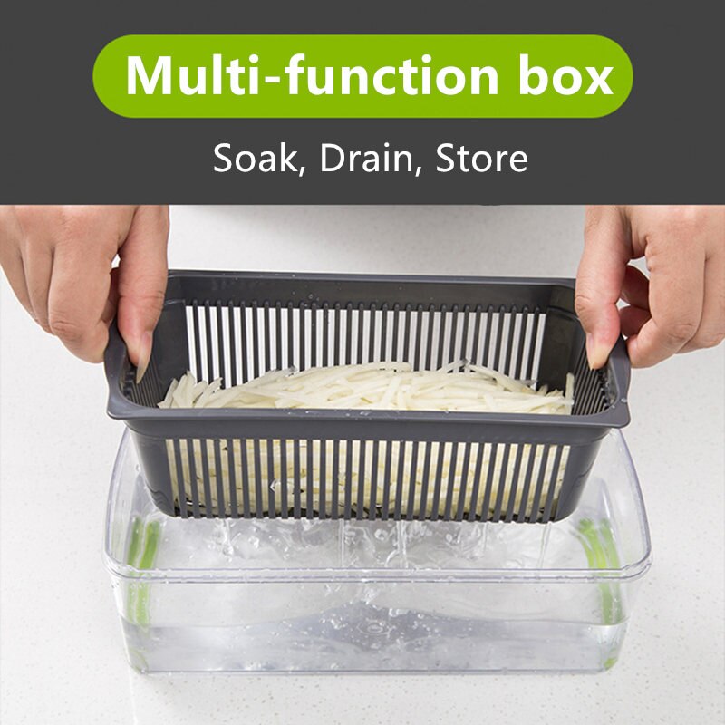 Multifunctional Vegetable Cutter Fruit Slicer Grater Shredders