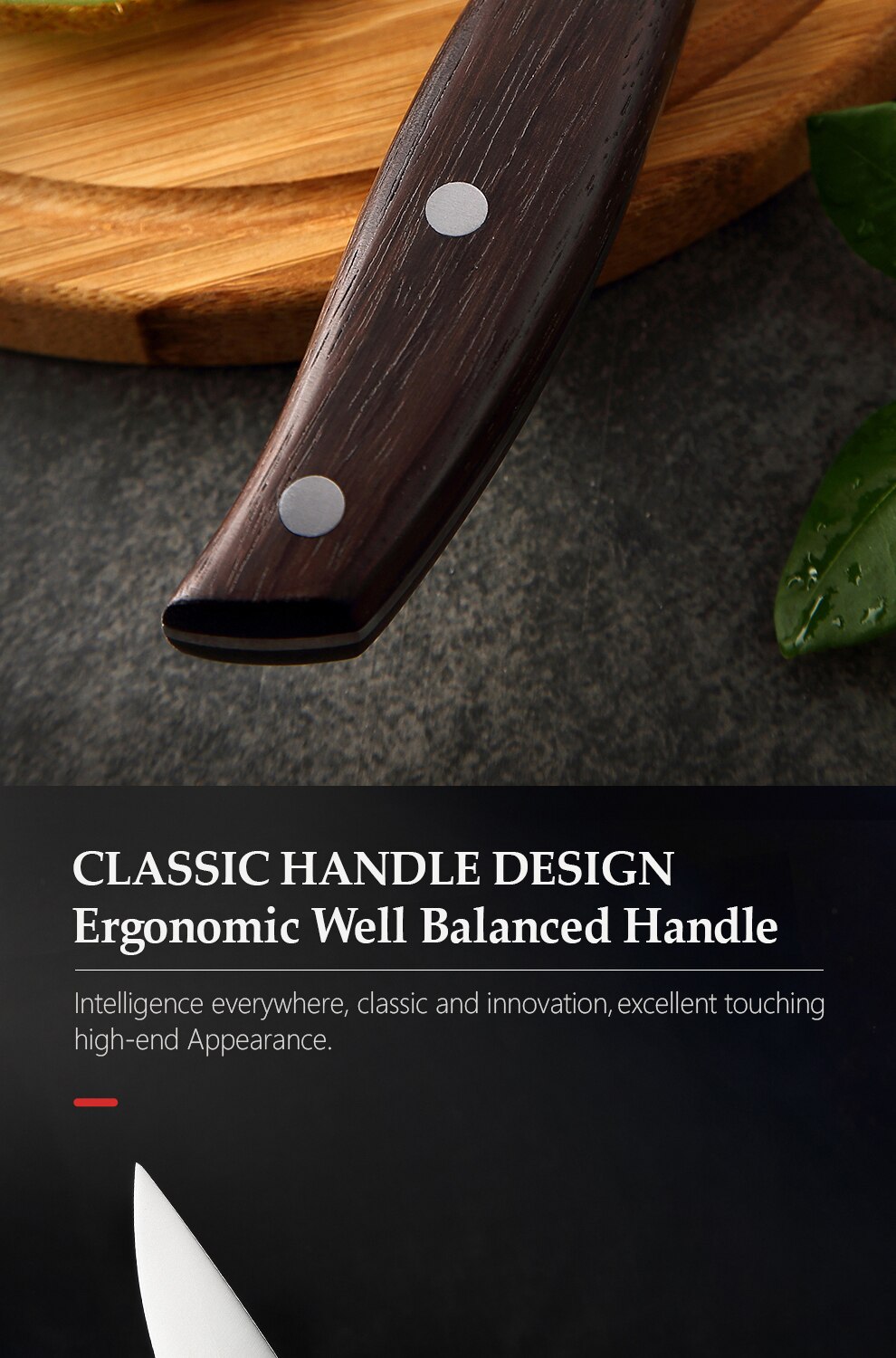 Chef Knife Germany 1.4116 Stainless Steel 1PCSor5PCS Kitchen Knife Sets