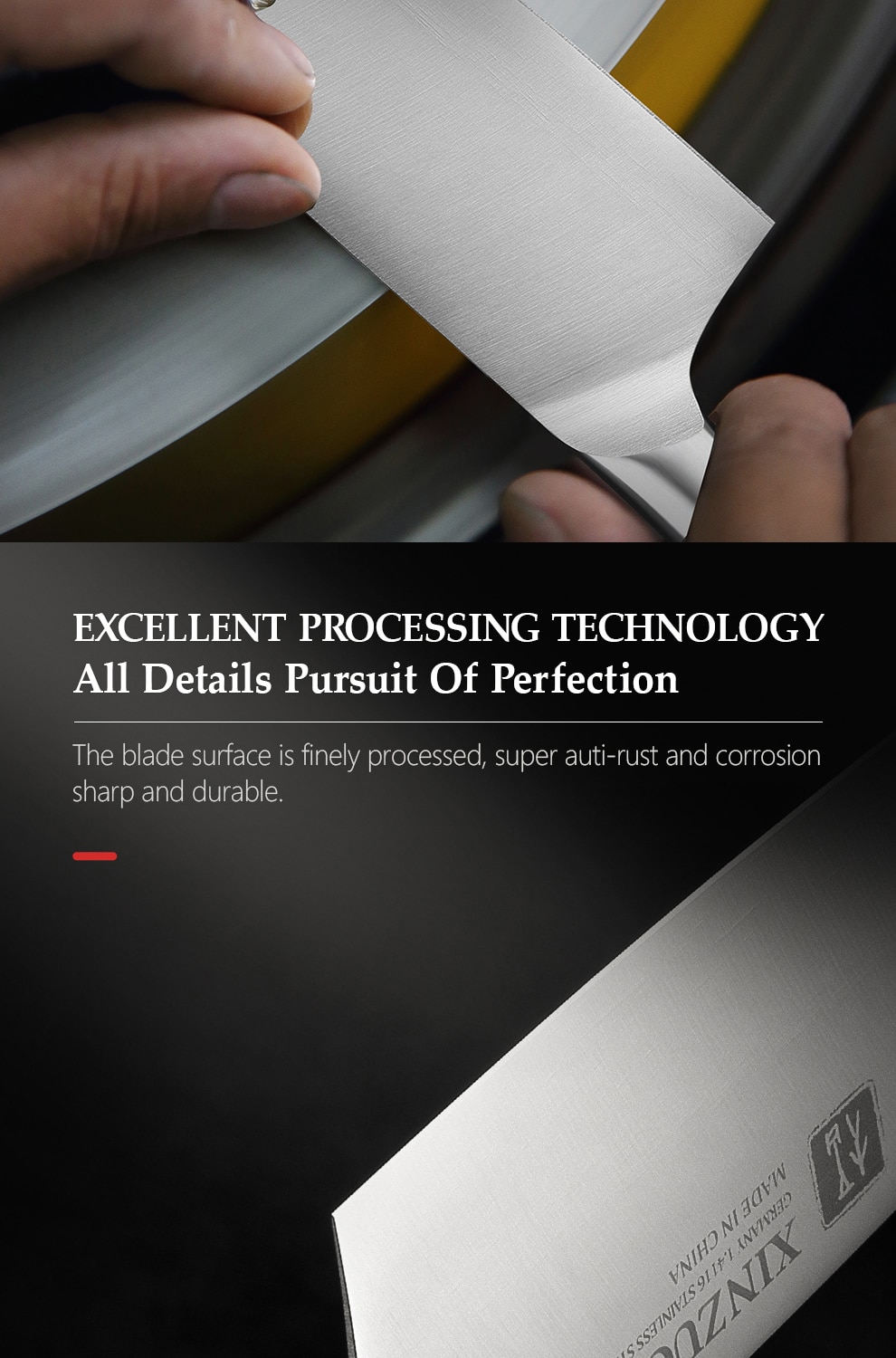 Chef Knife Germany 1.4116 Stainless Steel 1PCSor5PCS Kitchen Knife Sets