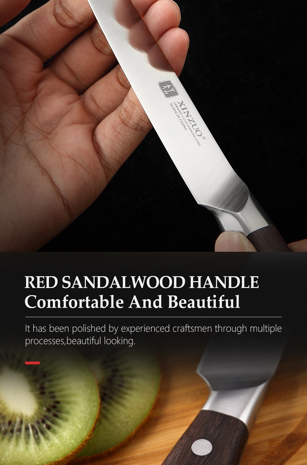 Chef Knife Germany 1.4116 Stainless Steel 1PCSor5PCS Kitchen Knife Sets