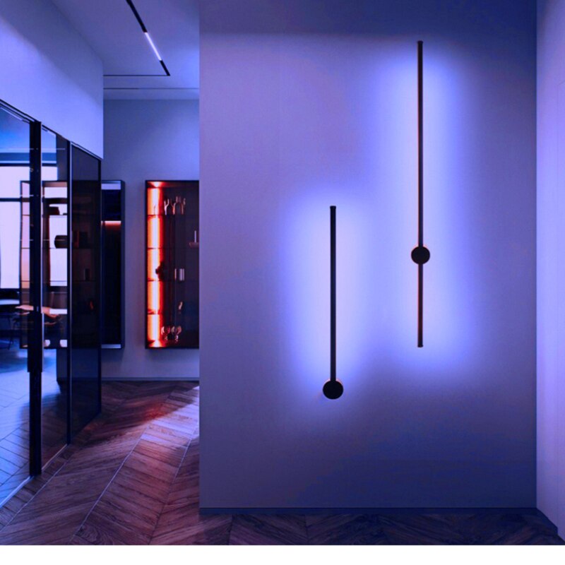 Modern Minimalist Long Led Wall Lamp