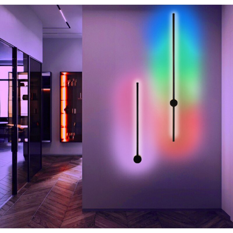 Modern Minimalist Long Led Wall Lamp