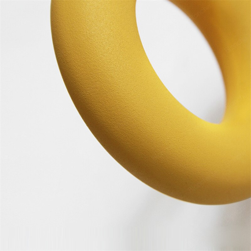 Modern Macaron Wall Lamp Round Iron