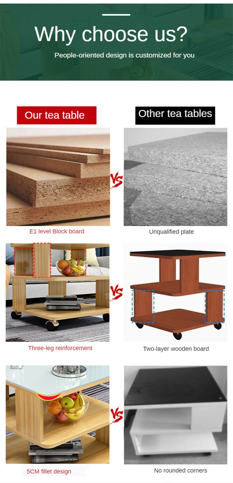 Coffee Table Modern Simplicity Sofa Side Table