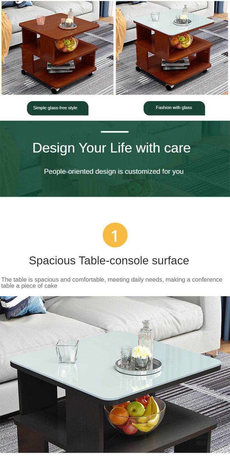 Coffee Table Modern Simplicity Sofa Side Table