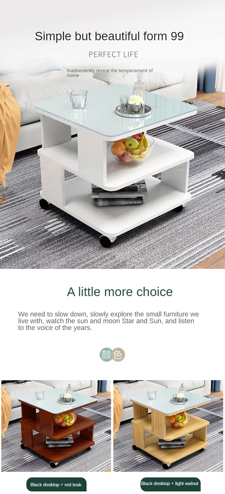 Coffee Table Modern Simplicity Sofa Side Table