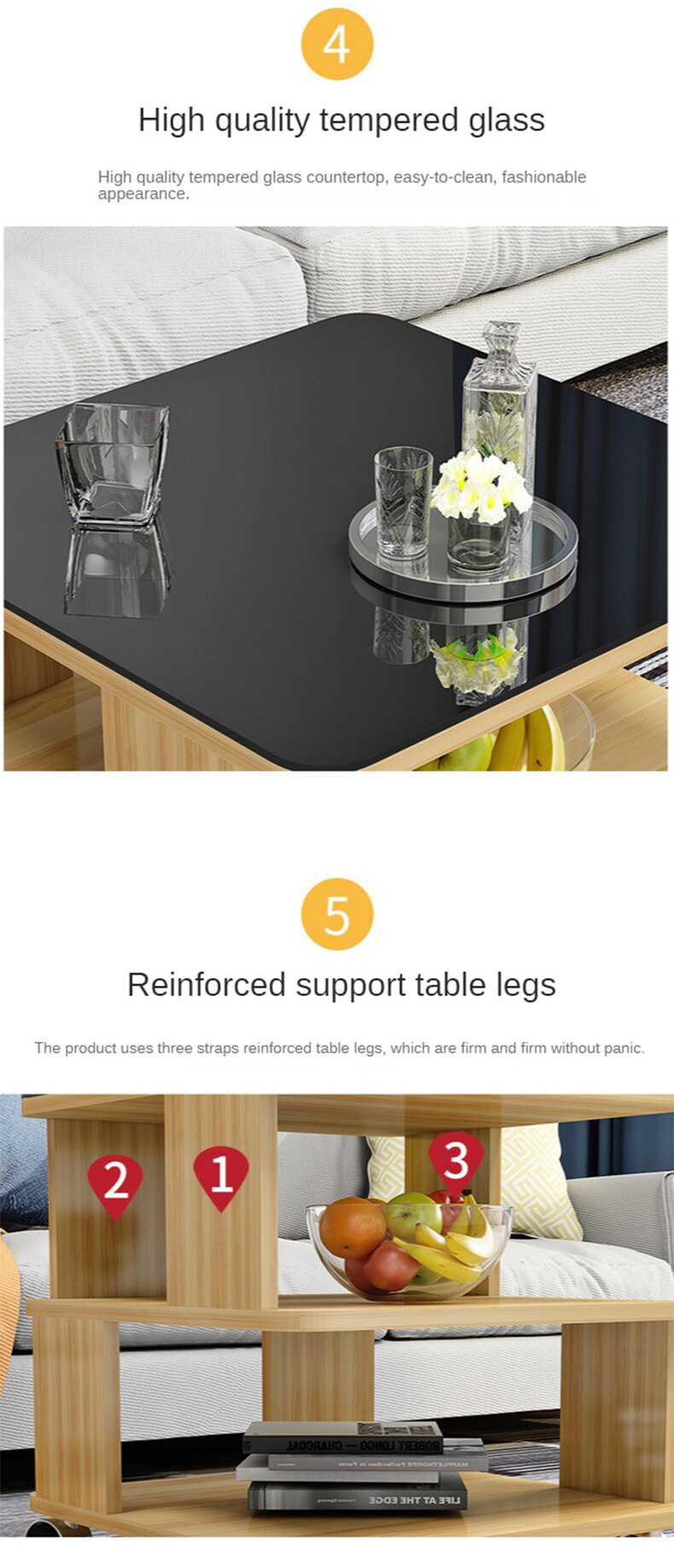 Coffee Table Modern Simplicity Sofa Side Table