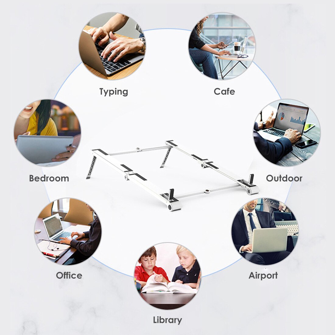 New Portable Notebook computer Stand Multifunctional