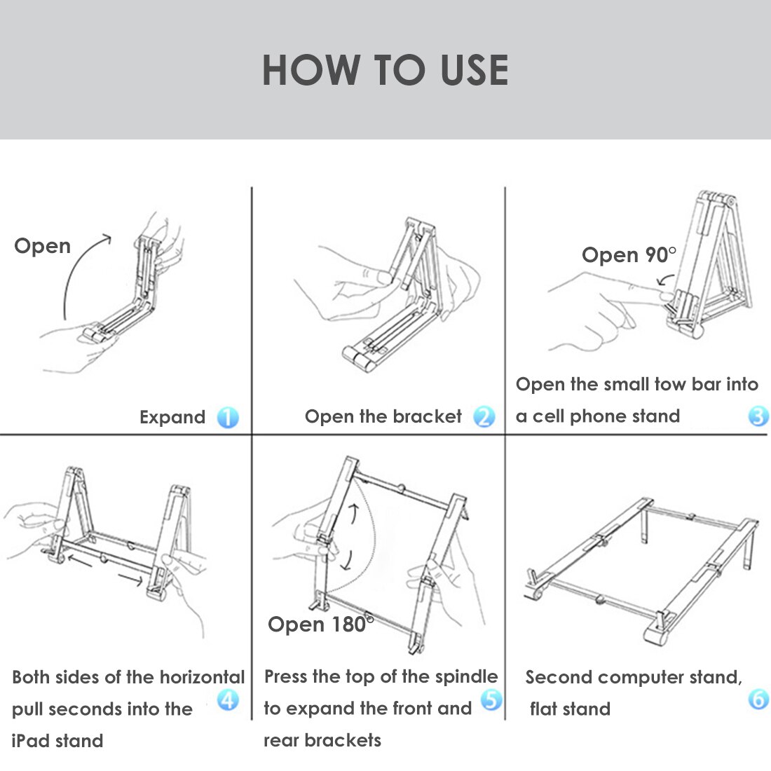 New Portable Notebook computer Stand Multifunctional
