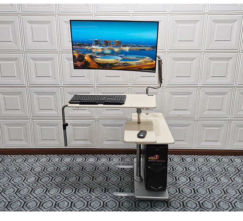 Bedside desktop computer desk household folding Bedside desktop computer desk household folding