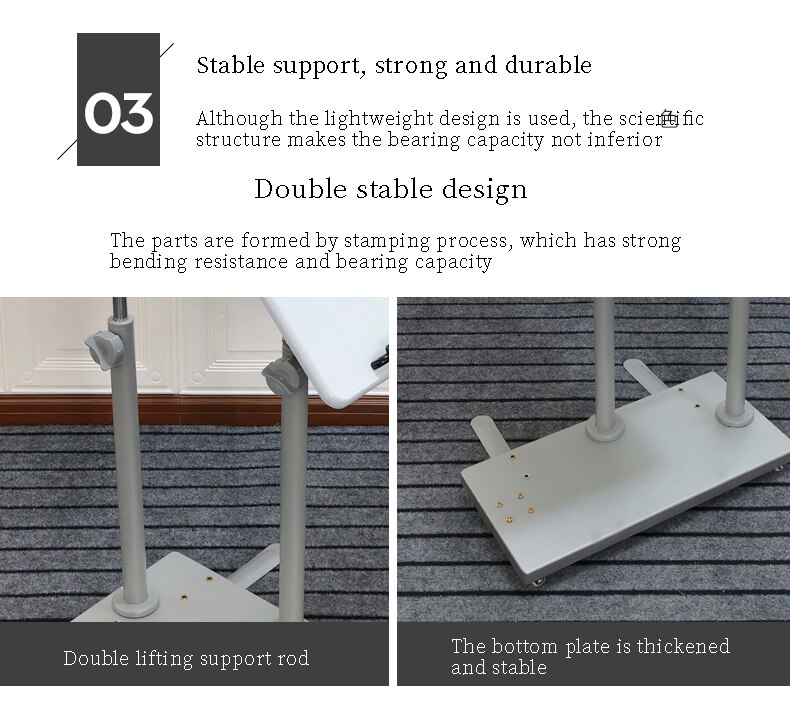 Bedside desktop computer desk household folding Bedside desktop computer desk household folding