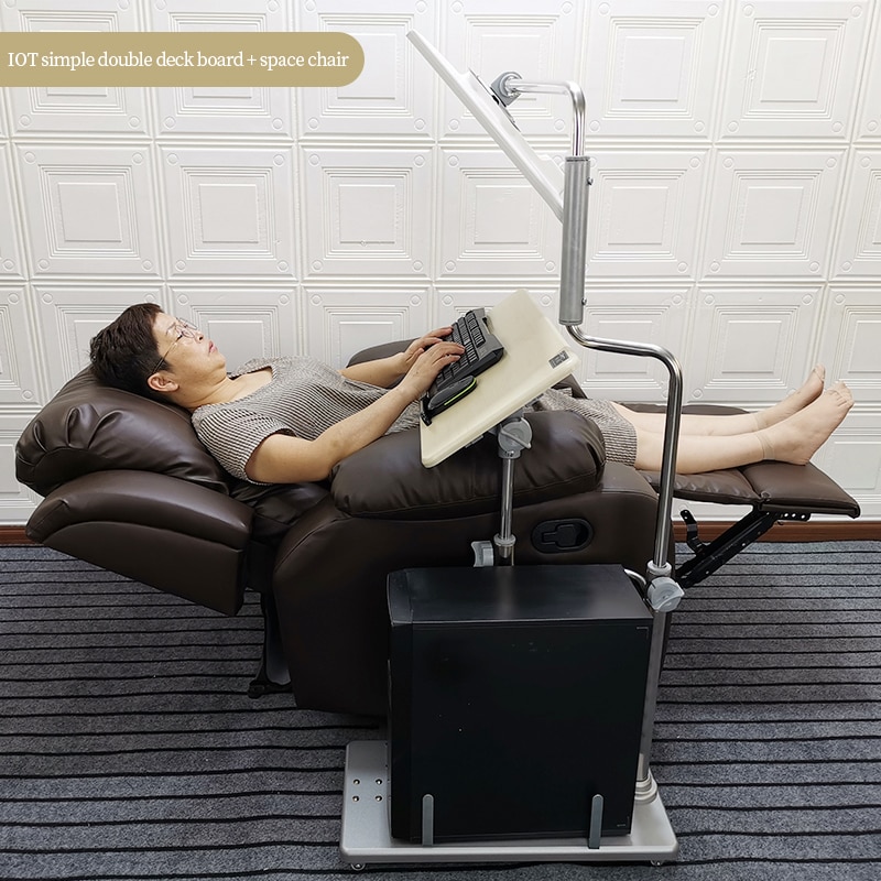 Bedside desktop computer desk household folding