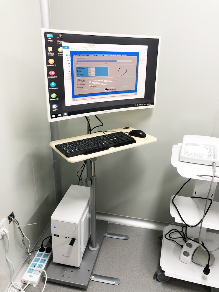 Bedside desktop computer desk household folding Bedside desktop computer desk household folding