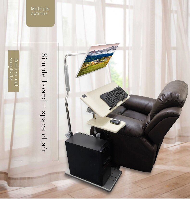 Bedside desktop computer desk household folding Bedside desktop computer desk household folding