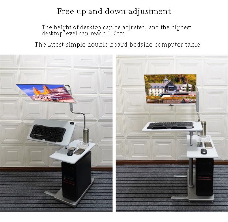 Bedside desktop computer desk household folding Bedside desktop computer desk household folding