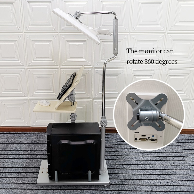 Bedside desktop computer desk household folding