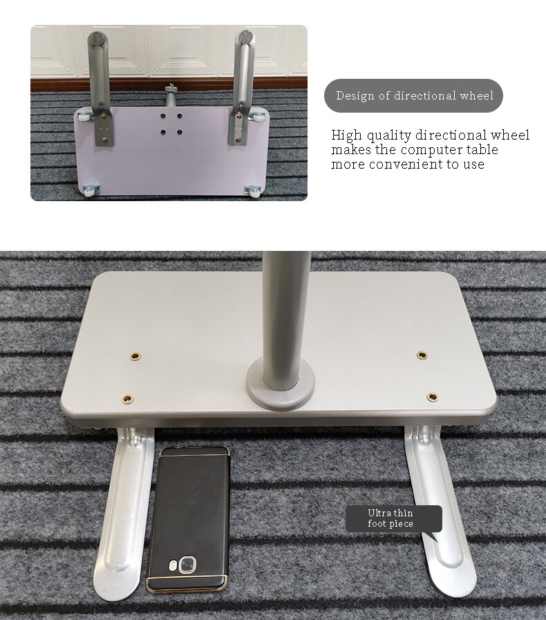 Bedside desktop computer desk household folding Bedside desktop computer desk household folding
