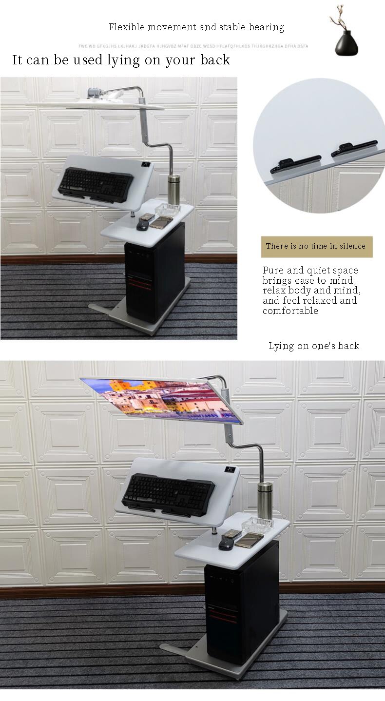 Bedside desktop computer desk household folding Bedside desktop computer desk household folding