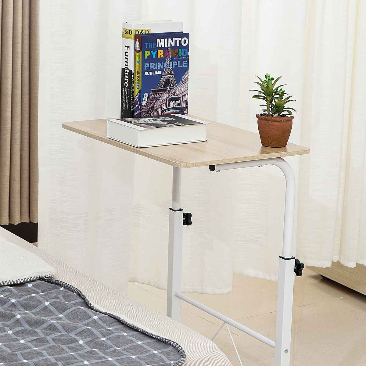 Folding Table Bedside Desk Laptop Desk