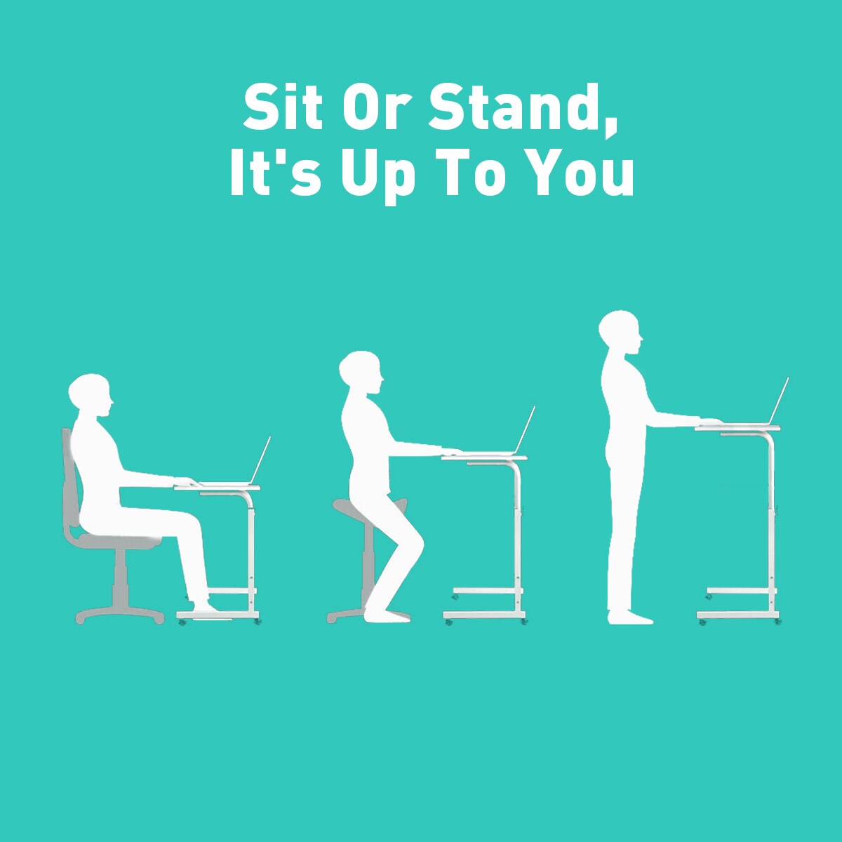 Folding Table Bedside Desk Laptop Desk