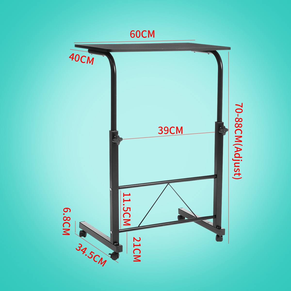 Folding Table Bedside Desk Laptop Desk