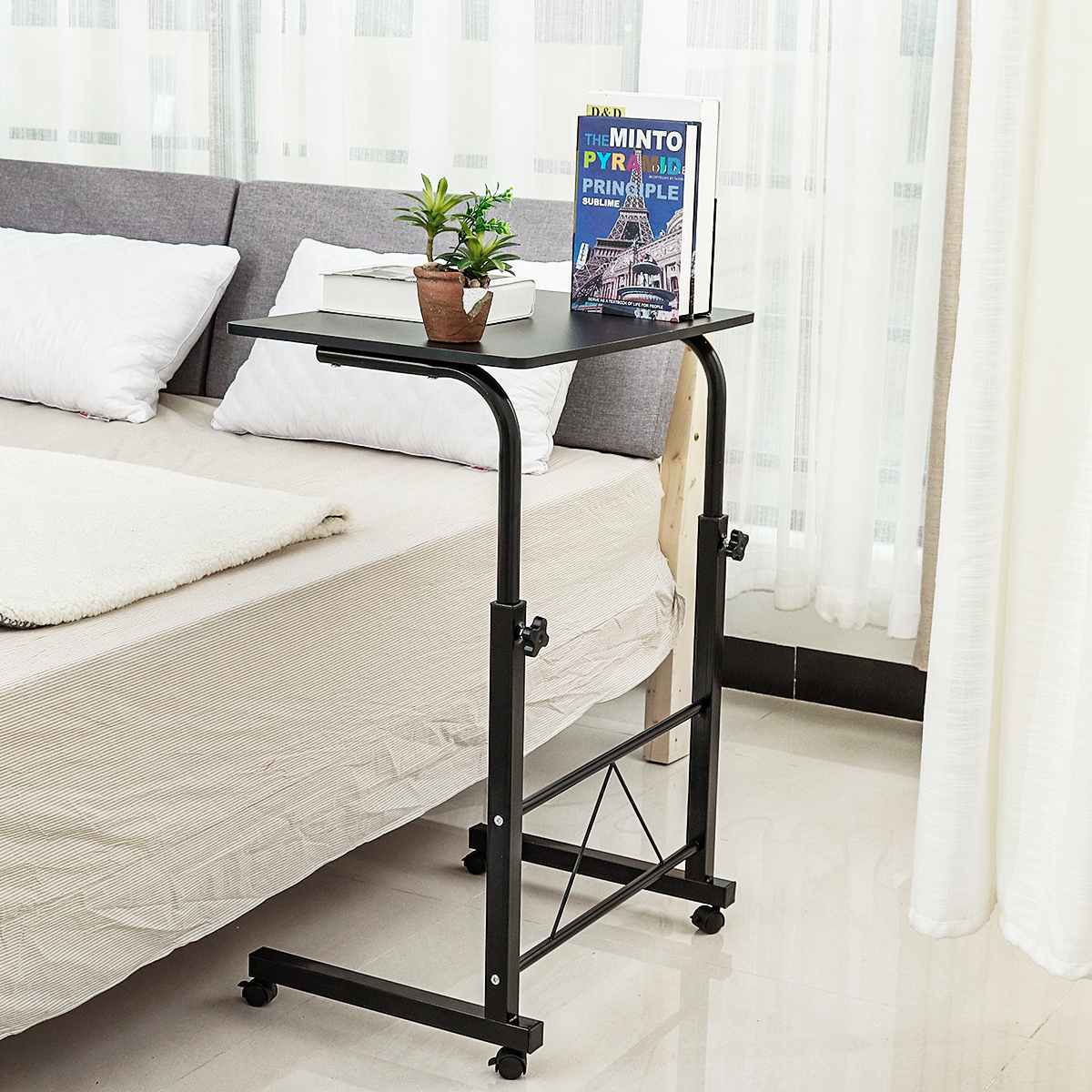 Folding Table Bedside Desk Laptop Desk