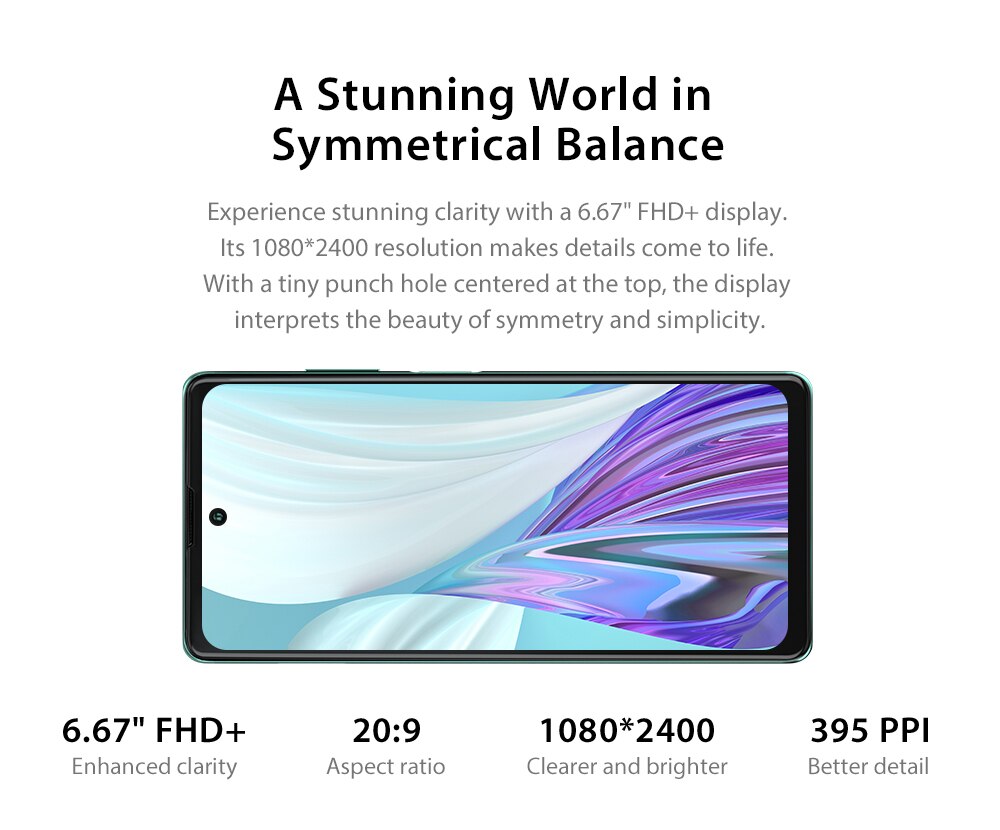 Blackview A100 Smartphone Helio P70 Octa Core 6GB+128GB 12MP HDR