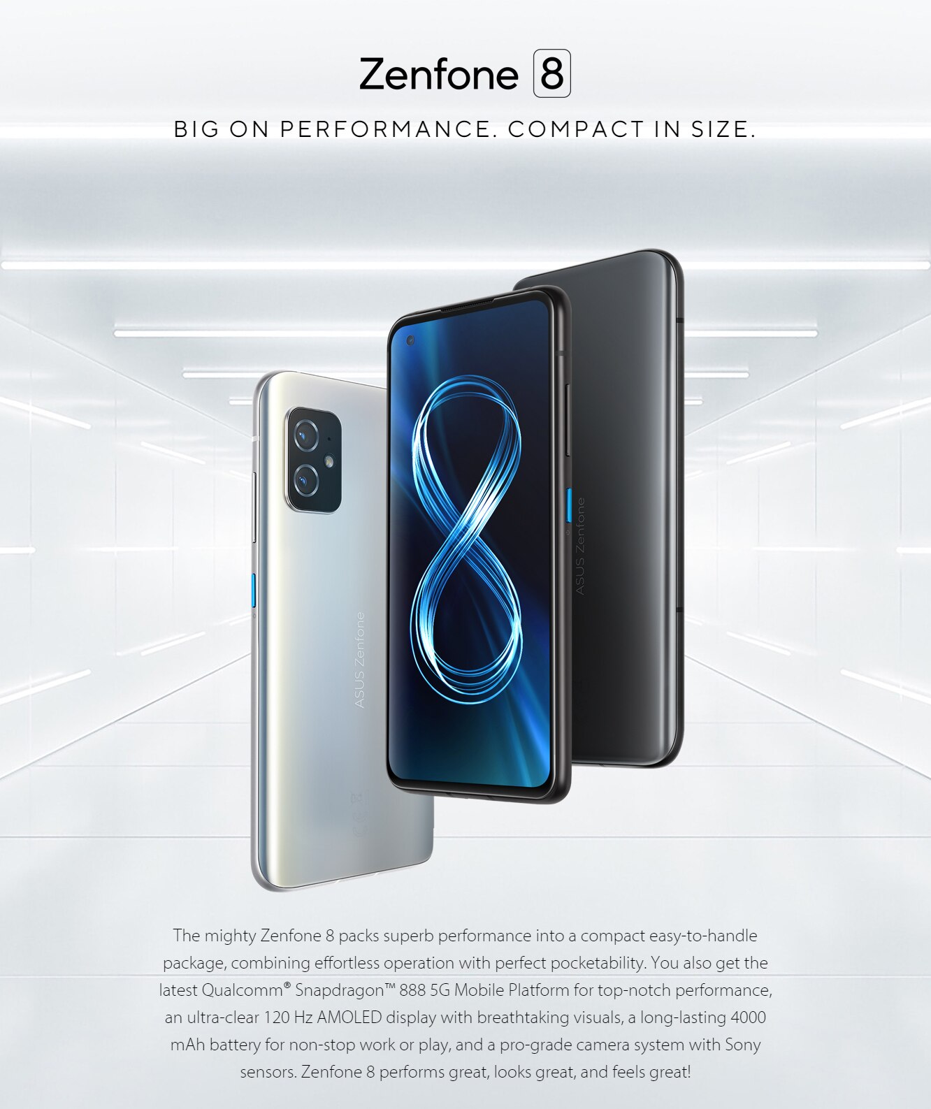 2021 NEW ASUS Zenfone 8 Global Version Snapdragon 888 8/16GB RAM 128/256GB ROM 5.9'' IP68 Water-Proof Android 2021 NEW ASUS Zenfone 8 Global Version Snapdragon 888 8/16GB RAM 128/256GB ROM 5.9'' IP68 Water-Proof Android