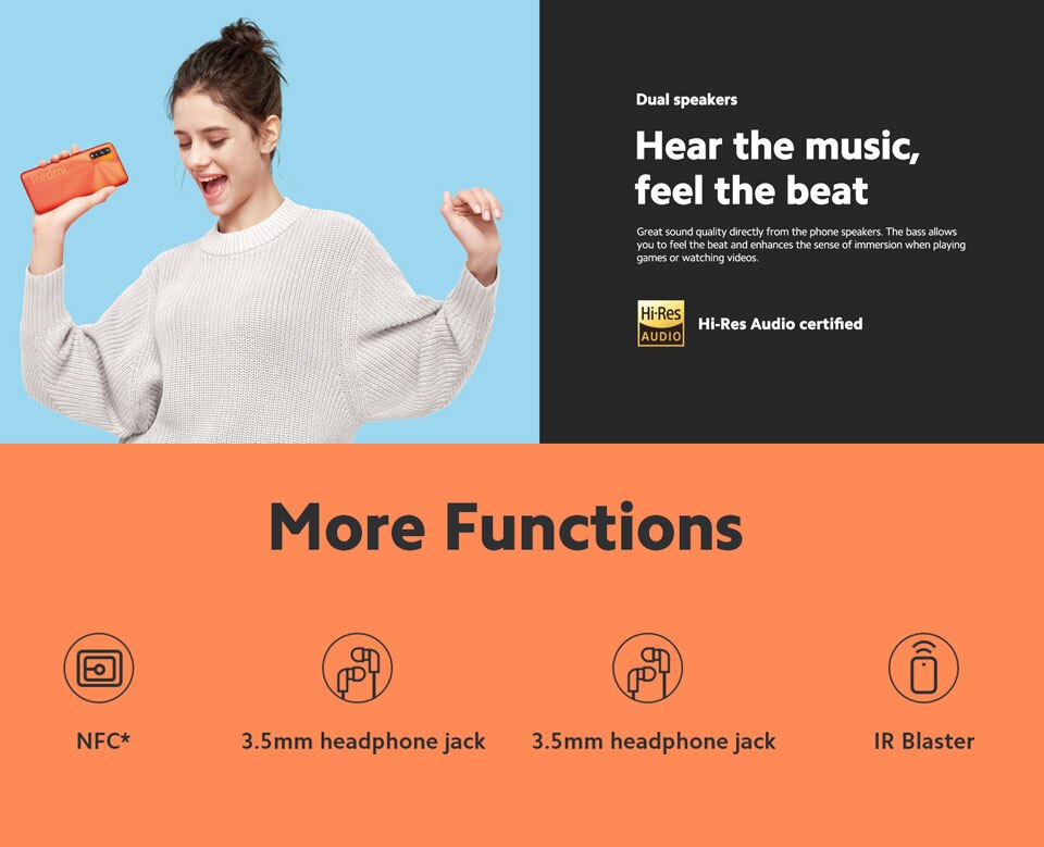 World Premiere Global Version Xiaomi Redmi 9T 4GB 64GB /4GB 128GB /6GB