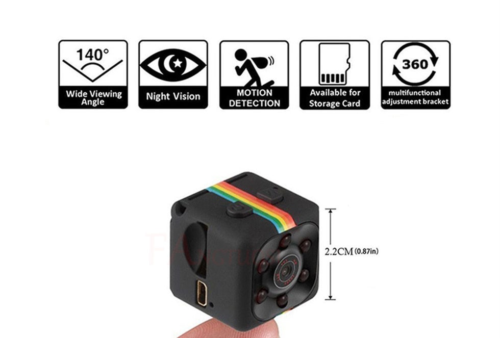 FANGTUOSI sq11 Mini Camera HD 1080P Sensor Night Vision FANGTUOSI sq11 Mini Camera HD 1080P Sensor Night Vision