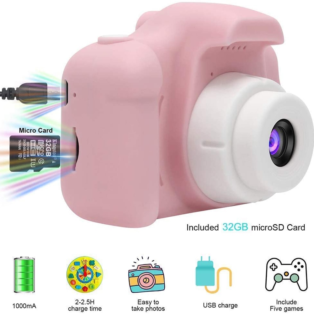 Children Kids Camera Mini Educational Toys For Children