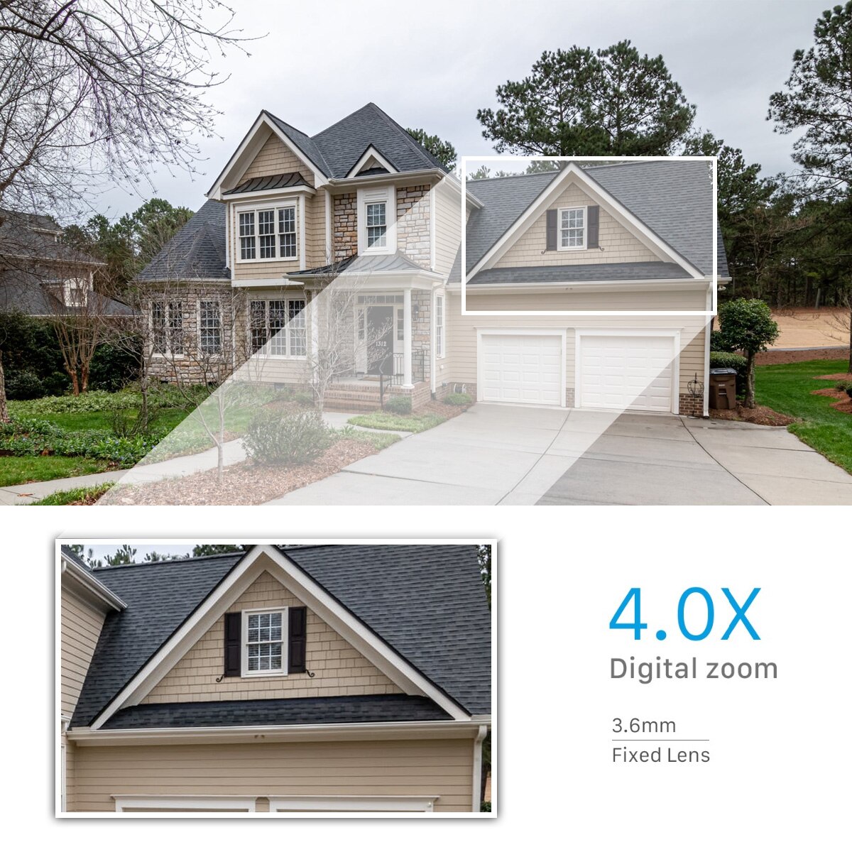 3MP PTZ WIFI IP Camera Outdoor 4X Digital Zoom Night Full