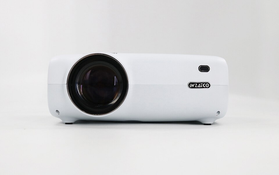 Projetor led wzatco e600 suporte ac3 1080p 4k vídeo Projetor led wzatco e600 suporte ac3 1080p 4k vídeo