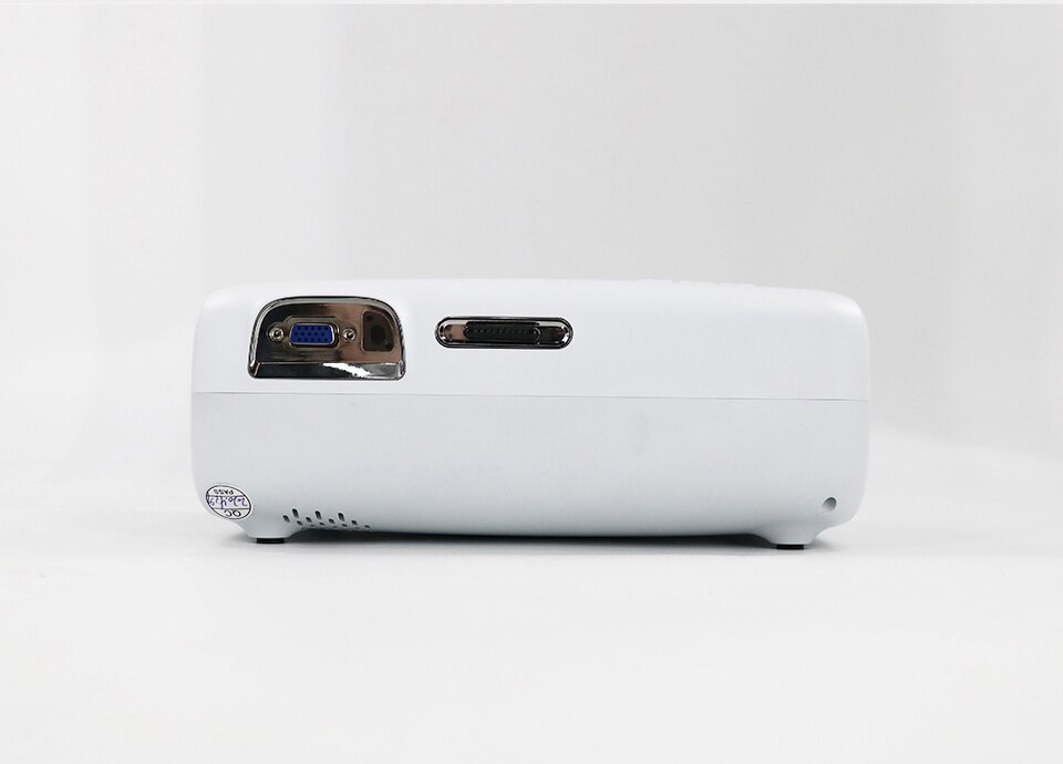 Projetor led wzatco e600 suporte ac3 1080p 4k vídeo Projetor led wzatco e600 suporte ac3 1080p 4k vídeo