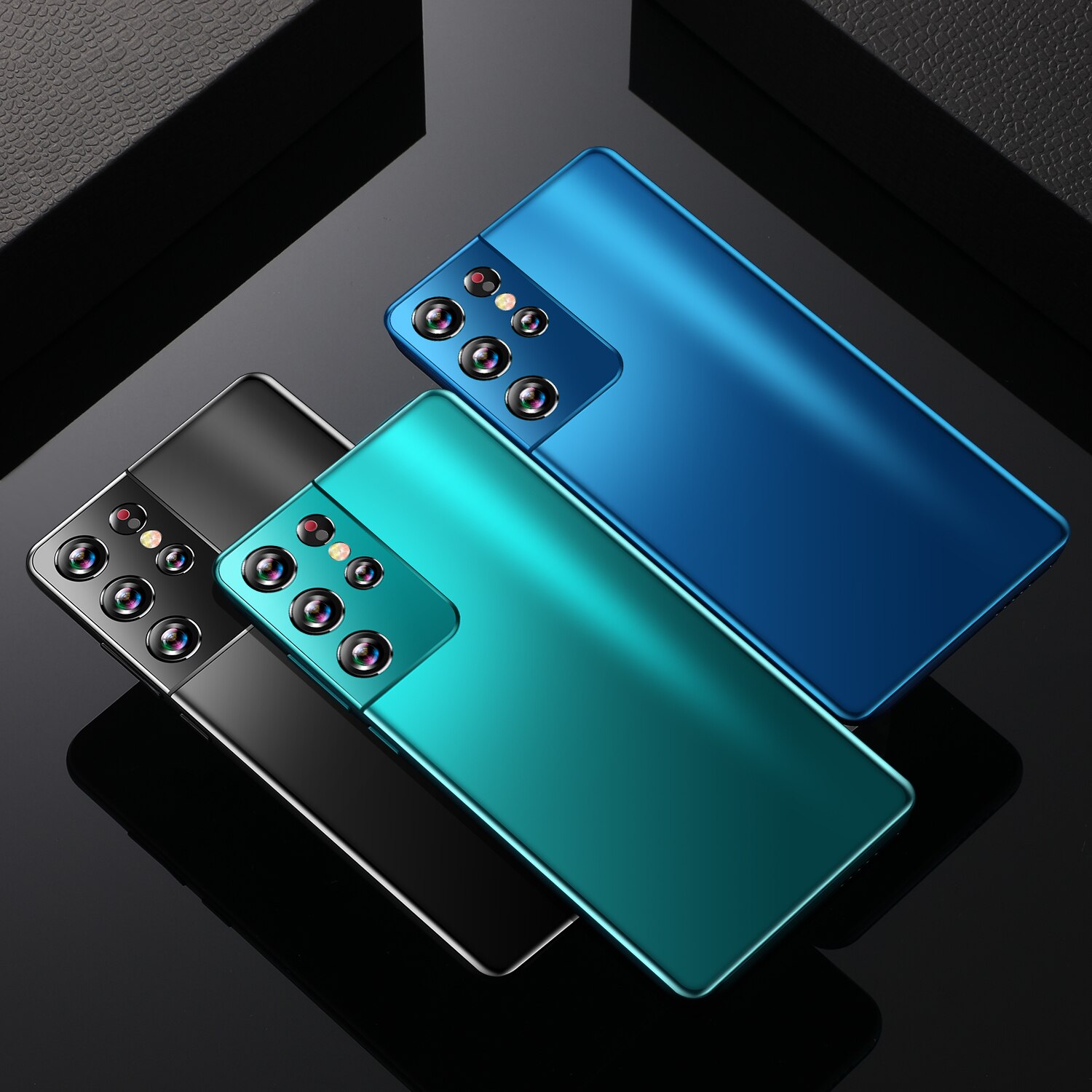 Téléphone S21 Ultra 2021 pouces 5G Android, smartphone, MT6889, 16 + 6.1 go, 512 mAh, longue durée de veille, 24 + 48MP, double SIM, nouveau, 5000